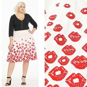 Betty Boop cotton skirt